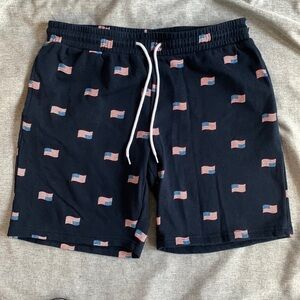 IML Navy American Flag Shorts - M